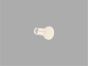 Sanco Glass Door Accessories Πόμολο / Άγκιστρο Σκούρο γραφίτη GL0670-122