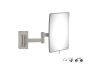Sanco Cosmetic mirrors Μεγεθυντικός καθρέπτης x3 (Διπλό βραχίονα) Σκούρο γραφίτη MR-301-122