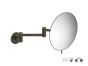 Sanco Cosmetic mirrors Μεγεθυντικός καθρέπτης x3 (Διπλό βραχίονα) Μαύρο ματ MR-701-Μ116