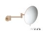 Sanco Cosmetic mirrors Μεγεθυντικός καθρέπτης x3 (Διπλό βραχίονα) Σκούρο μπρονζέ ματ MR-701-DM25
