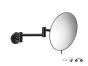 Sanco Cosmetic mirrors Μεγεθυντικός καθρέπτης x3 (Διπλό βραχίονα) Σκούρο μπρονζέ ματ MR-701-DM25