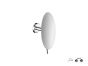 Sanco Cosmetic mirrors Μεγεθυντικός καθρέπτης x3 Μπρονζέ ματ MR-702-Μ25