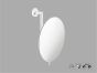 Sanco Cosmetic mirrors Μεγεθυντικός καθρέπτης x5 Χρώμιο MR-764-Α03