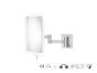 Sanco LED Cosmetic mirrors Μεγεθυντικός καθρέπτης x3 με LED Σκούρο μπρονζέ ματ MRLED-301-DM25