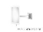 Sanco LED Cosmetic mirrors Μεγεθυντικός καθρέπτης x3 με LED Σκούρο μπρονζέ ματ MRLED-305-DM25