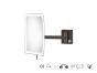 Sanco LED Cosmetic mirrors Μεγεθυντικός καθρέπτης x3 με LED Μπρονζέ ματ MRLED-305-Μ25