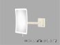 Sanco LED Cosmetic mirrors Μεγεθυντικός καθρέπτης x3 με LED Σκούρο μπρονζέ ματ MRLED-305-DM25