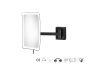 Sanco LED Cosmetic mirrors Μεγεθυντικός καθρέπτης x3 με LED Σκούρο μπρονζέ ματ MRLED-305-DM25