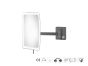 Sanco LED Cosmetic mirrors Μεγεθυντικός καθρέπτης x3 με LED Σκούρο μπρονζέ ματ MRLED-305-DM25