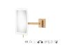 Sanco LED Cosmetic mirrors Μεγεθυντικός καθρέπτης x3 με LED Σκούρο μπρονζέ ματ MRLED-305-DM25