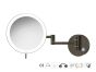 Sanco LED Cosmetic mirrors Μεγεθυντικός καθρέπτης x3 με LED Χρώμιο MRLED-701-Α03