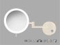 Sanco LED Cosmetic mirrors Μεγεθυντικός καθρέπτης x3 με LED Σκούρο μπρονζέ ματ MRLED-701-DM25