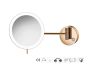 Sanco LED Cosmetic mirrors Μεγεθυντικός καθρέπτης x3 με LED Σκούρο μπρονζέ ματ MRLED-705-DM25