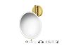 Sanco LED Cosmetic mirrors Μεγεθυντικός καθρέπτης x5 με LED Σκούρο μπρονζέ ματ MRLED-764-DM25