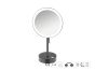 Sanco LED Cosmetic mirrors LED Επικαθήμενος Καθρέπτης μεγεθυντικός x3 Σκούρο μπρονζέ ματ MRLED-903-DM25