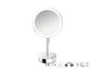 Sanco LED Cosmetic mirrors LED Επικαθήμενος Καθρέπτης μεγεθυντικός x3 Σκούρο γραφίτη MRLED-903-122
