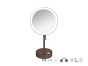Sanco LED Cosmetic mirrors LED Επικαθήμενος Καθρέπτης μεγεθυντικός x3 Σκούρο γραφίτη MRLED-903-122