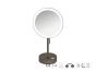 Sanco LED Cosmetic mirrors LED Επικαθήμενος Καθρέπτης μεγεθυντικός x3 Σκούρο γραφίτη MRLED-903-122