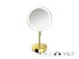 Sanco LED Cosmetic mirrors LED Επικαθήμενος Καθρέπτης μεγεθυντικός x3 Σκούρο γραφίτη MRLED-903-122