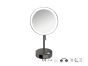 Sanco LED Cosmetic mirrors LED Επικαθήμενος Καθρέπτης μεγεθυντικός x3 Σκούρο γραφίτη MRLED-903-122