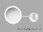 Sanco LED Cosmetic mirrors LED Καθρέπτης μεγεθυντικός x3 usb charging Σκούρο μπρονζέ ματ MRLED-905-DM25