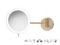 Sanco LED Cosmetic mirrors LED Καθρέπτης μεγεθυντικός x3 usb charging Σκούρο μπρονζέ ματ MRLED-905-DM25