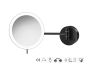 Sanco LED Cosmetic mirrors LED Καθρέπτης μεγεθυντικός x3 usb charging Σκούρο μπρονζέ ματ MRLED-905-DM25