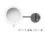 Sanco LED Cosmetic mirrors LED Καθρέπτης μεγεθυντικός x3 usb charging Σκούρο μπρονζέ ματ MRLED-905-DM25