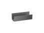 Sanco Shelves Ράφι 30cm Ανθρακί ανάγλυφο SH-0502-W30-Μ118