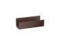 Sanco Shelves Ράφι 30cm Ανθρακί ανάγλυφο SH-0502-W30-Μ118