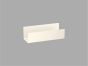 Sanco Shelves Ράφι 30cm Ανθρακί ανάγλυφο SH-0502-W30-Μ118