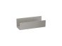 Sanco Shelves Ράφι 30cm Ανθρακί ανάγλυφο SH-0502-W30-Μ118