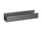 Sanco Shelves Ράφι 45cm Ανθρακί ανάγλυφο SH-0502-W45-Μ118