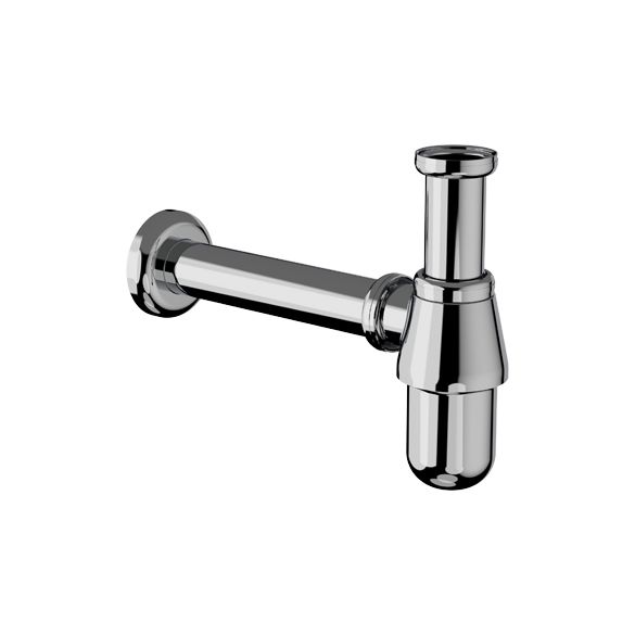 Horus Compléments Classic Collection - Bottle Trap Pipe L. : 190 Mm - Matt Nickel 00.225-NM