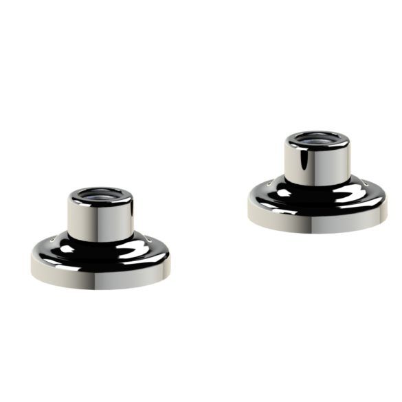 Horus Ascott Classic Collection - Fixing Set for Columns Onto Flor - Matt Nickel 00.496-NM
