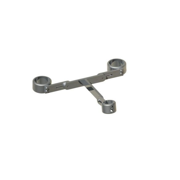 Horus Minoé Contemporary Collection - T Connection for Stand Pipes - Matt Black 00.499-NO