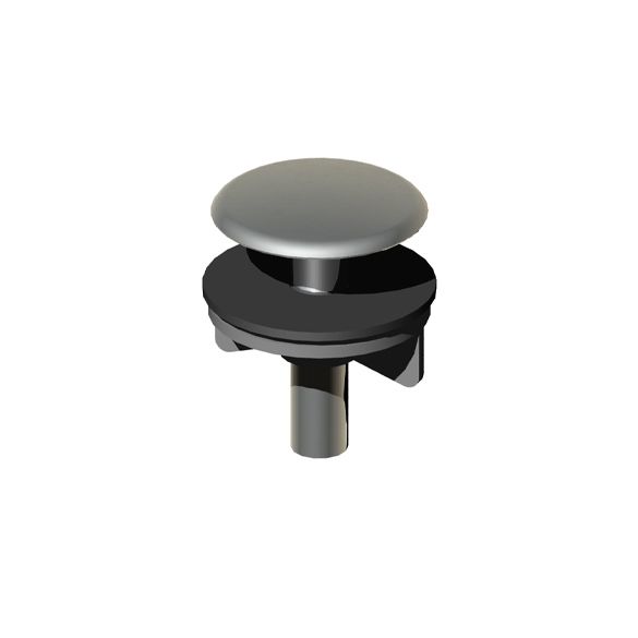 Horus Compléments Classic Collection - Hole Stop Smooth Diam. 40 Mm - Chrome 00.843-CH