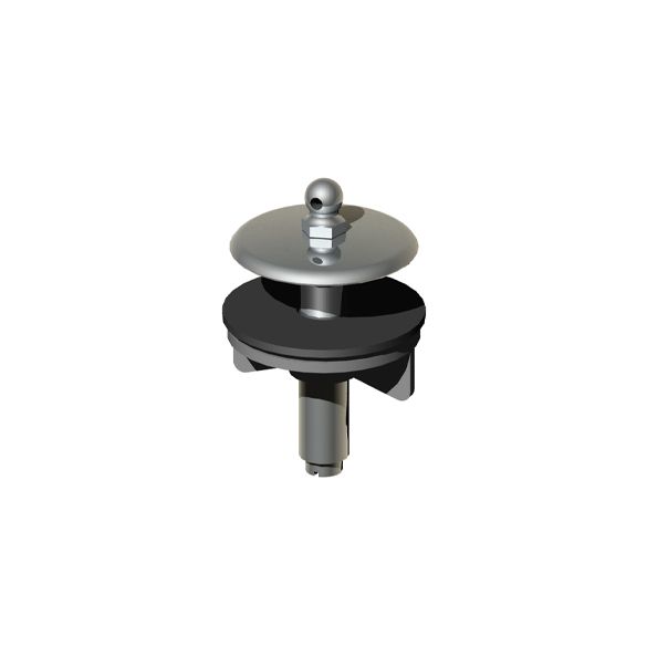 Horus Compléments Classic Collection - Hole Stop with Chain Stay Diam. 40 Mm - Matt Nickel 00.844-NM