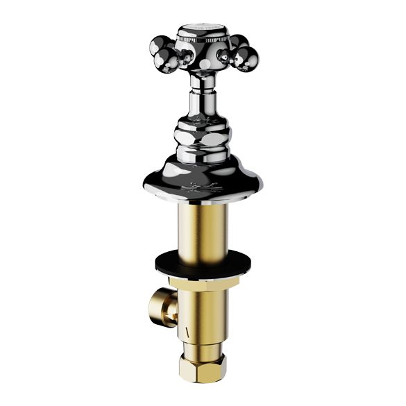 Horus Julia Victoria Julia Victoria Classic Collection - 1/2” Deck Valve - Polished Nickel 01.106-NB