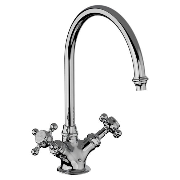 Horus Julia Victoria Julia Victoria Classic Collection - Mono Kitchen Mixer / No Waste - Matt Nickel 01.133-NM
