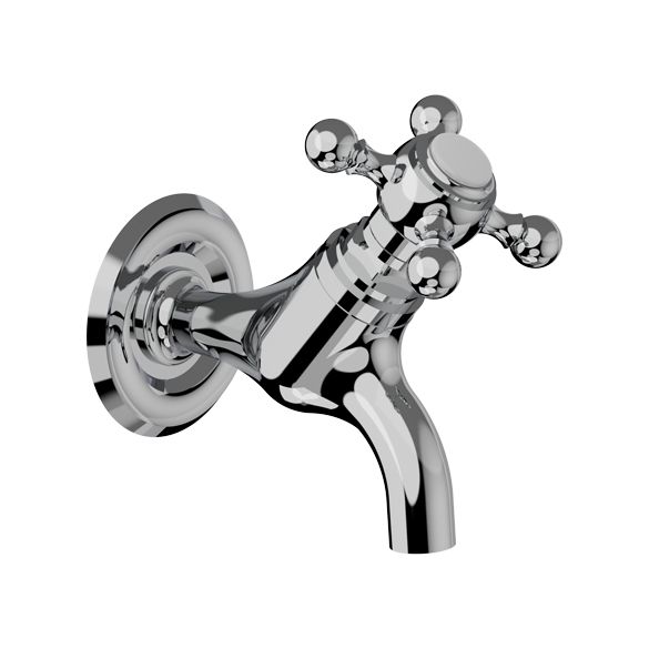 Horus Lave-mains Classique Classic Collection - Wall Mini Stopcock No Waste - Matt Nickel 01.661-NM