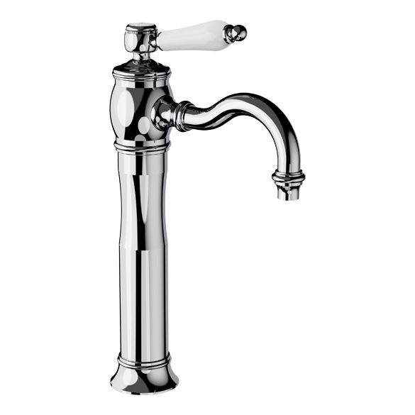 Horus Julia Victoria Julia Victoria Classic Collection - Single Lever Basin Mixer - Extended Version - Polished Nickel 01.719-NB