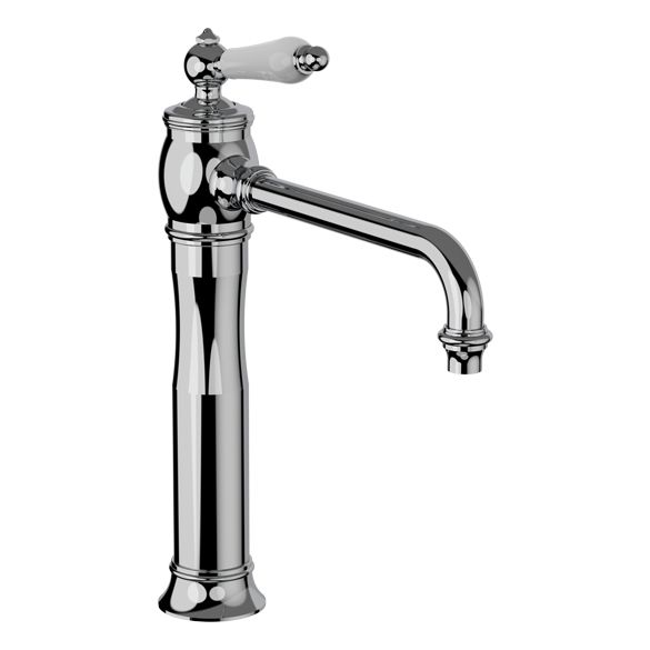 Horus Éloise Classic Collection - Single Lever Kitchen Mixer, Swivel Spout / No Waste - Matt Nickel 02.703-NM
