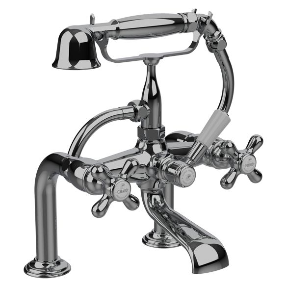 Horus Elsa Softness and Shyness Elsa Classic Collection - Complete Deck Bath / Shower Mixer - Chrome 04.435-CH