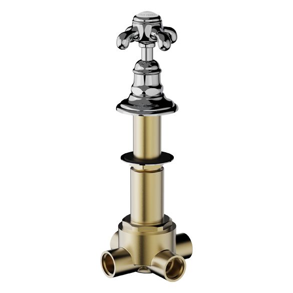 Horus Montmartre Classic Collection - 4 Ways Deck Mounted Diverter - Matt Nickel 07.476-NM