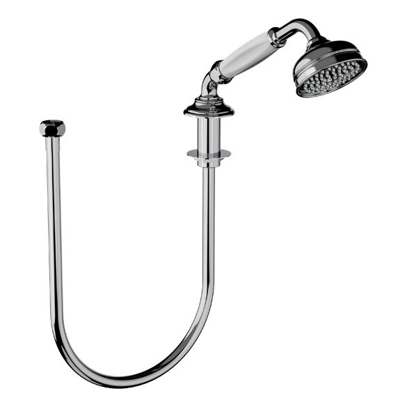 Horus Montmartre Classic Collection - Deck Mounted Pull-up Handset & Flexible 200 Cm - Matt Nickel 07.477-NM