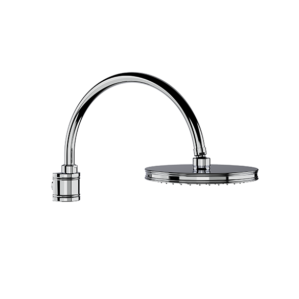 Horus Zéphyr Classic Collection - Anti-scale Nozzles Shower Head, Wall Mounted - Matt Nickel 16.535-NM