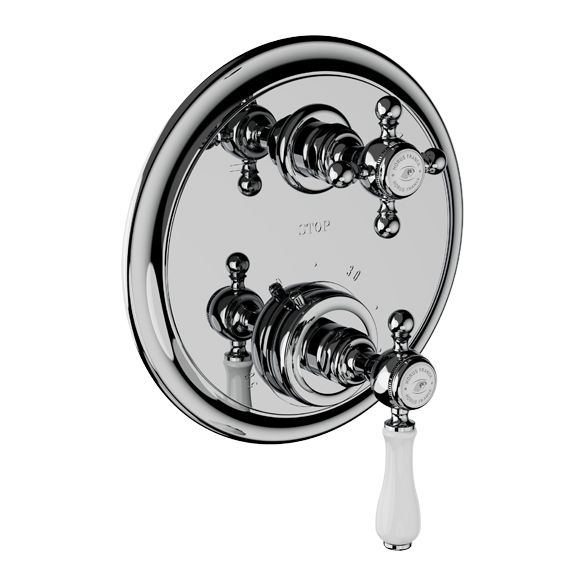 Horus Julia Victoria Julia Victoria Classic Collection - Trim for Thermostatic Mixing Valve Réf. 92.593 - Matt Nickel 19.502-NM