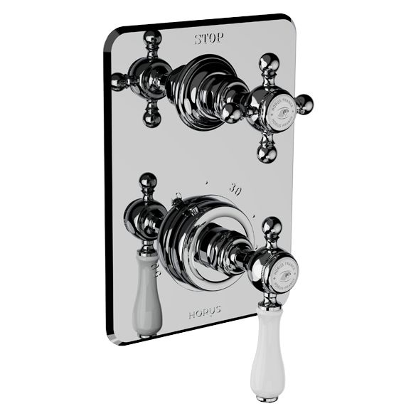 Horus Julia Victoria Julia Victoria Classic Collection - Trim for Thermostatic Mixing Valve Réf. 93.593 - Matt Nickel 19.508-NM