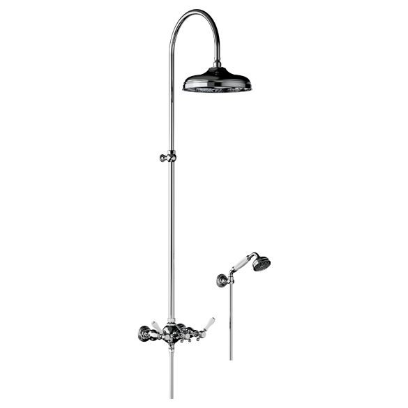 Horus Julia Victoria Julia Victoria Classic Collection - Complete Wall Shower Mixer - Matt Nickel 19.544-NM